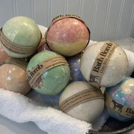 Goat Milk Bath Bombs