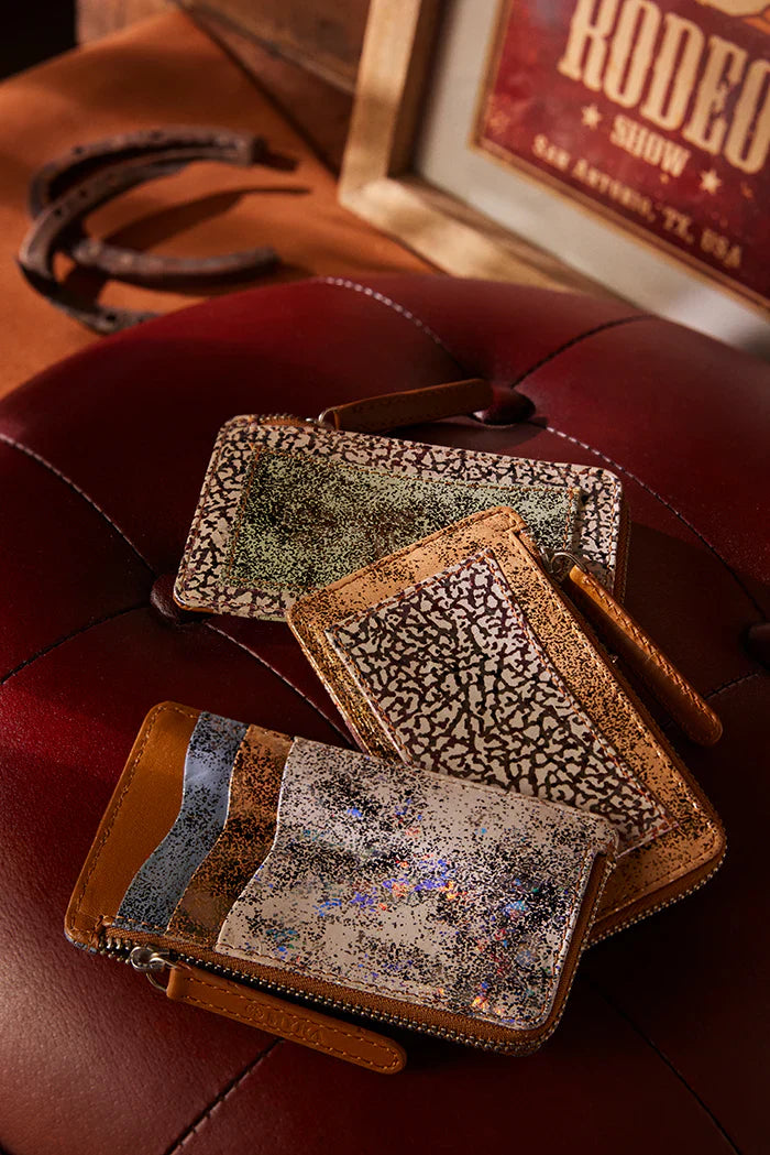 Ashen Blush Leather Wallet Variant Combo