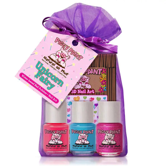 Unicorn Fairy Polish Set Non-Toxic Kids Nail Polish